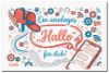 Bild von Ein analoges "Hallo" für dich!
